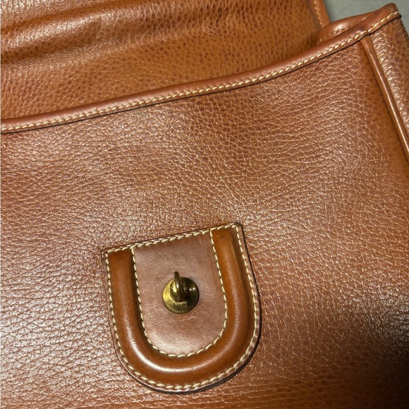 Coach Sheridan Mayfield Brown Pebbled‎ Leather Crossbody Bag - Picture 9 of 14